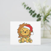 Löwen Weihnachten Wintertiere Feiertage Löwen (Stehend Vorderseite)