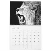 Löwen - Wilde Tiere & große Katzen-Mauer Kalender (Mär 2027)