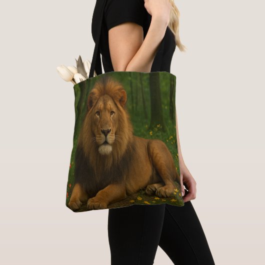 Löwen-Wildnis Tasche (Von Nahem)