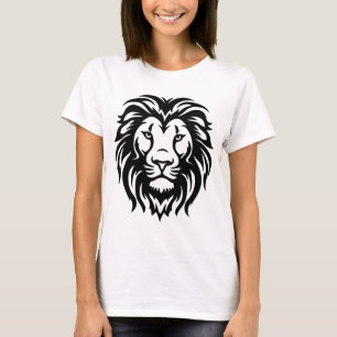 Löwen-Zeichnungs-T-Shirt – Kreativer Skizzenstil G T-Shirt