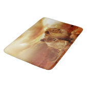 Löwen zusammen badematte (Schrägansicht)