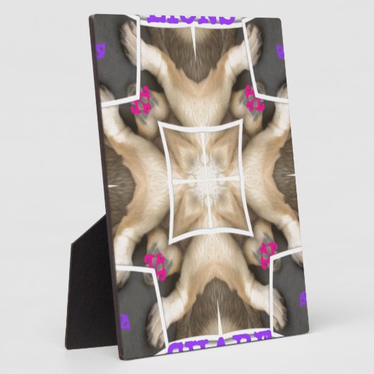 Löwenanteil Fotoplatte (Seite)