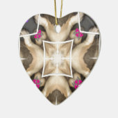 Löwenanteil Keramik Ornament (Links)