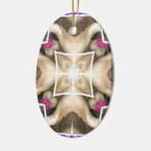 Löwenanteil Keramikornament (Links)