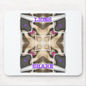 Löwenanteil Mousepad (Vorne)