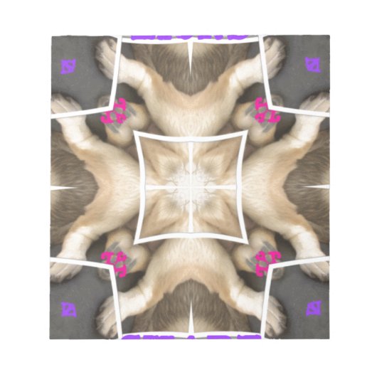 Löwenanteil Notizblock (Vorderseite)