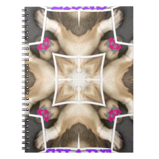 Löwenanteil Notizblock (Vorderseite)