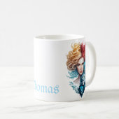 Löwenaugen und Sternenhair Kaffeetasse (VorderseiteRechts)