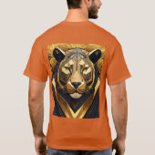 Löwenblick T-Shirt (Rückseite)