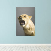 Löwenbrennen 2 leinwanddruck (Insitu (Holzboden))