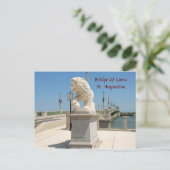 Löwenbrücke Postkarte (Stehend Vorderseite)