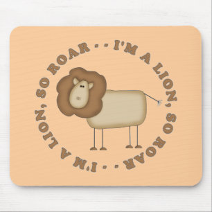 Löwenbrüllen T-Shirts und Geschenke Mousepad