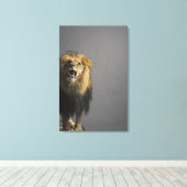 Löwenbrüten Leinwanddruck (Insitu (Holzboden))