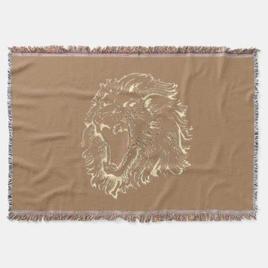 Löwendecke Decke (Vorderseite)