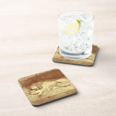 Löwendenkmal - Löwendenkmal Getränkeuntersetzer (Rechte Seite)