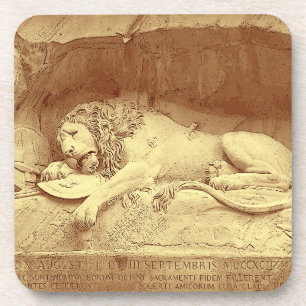 Löwendenkmal - Löwendenkmal Getränkeuntersetzer