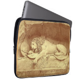 Löwendenkmal - Löwendenkmal Laptopschutzhülle (Vorne Rechts)