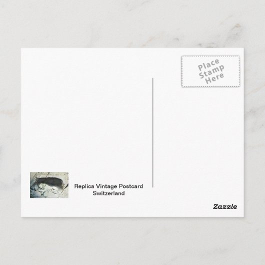 Löwendenkmal, Luzern Postkarte (Rückseite)
