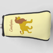 Löwendesign Golf Headcover (Vorderseite)
