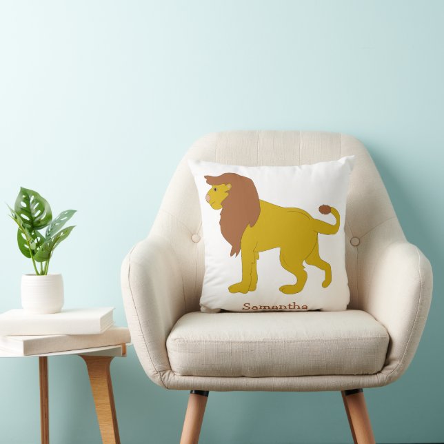 Löwendesign individuell kissen (Stuhl )