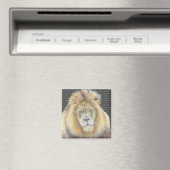 Löwendesign Magnet (In Situ (Geschirrspüler))