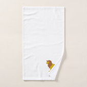 Löwendesign Monogramm Badhandtuch Set (Handtuch)