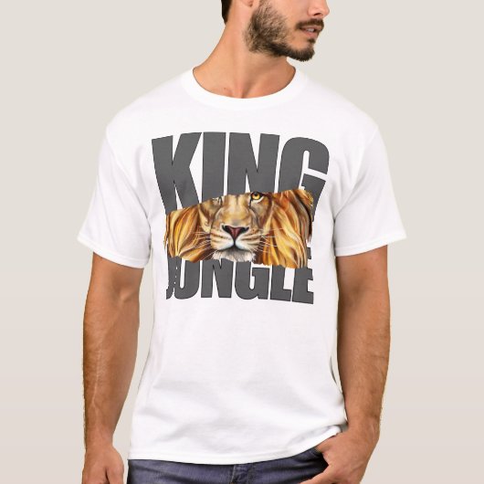 Löwendesign T-Shirt (Vorderseite)