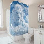 Löwenduschvorhang Duschvorhang (Beispiel)