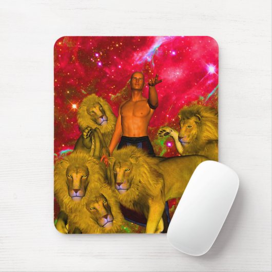 Löwenfahrt Mousepad (Mit Mouse)
