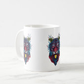 Löwenfamilie kaffeetasse (Vorderseite Links)