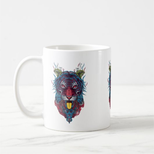 Löwenfamilie kaffeetasse (Links)