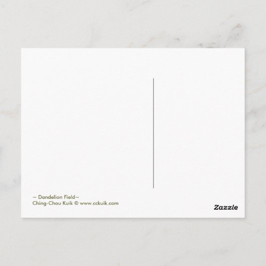 Löwenfeld - Postkarte (Rückseite)