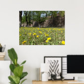 Löwenfeld unter der Stadtmauer Poster (Heimbüro)