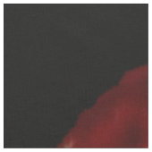 Löwenfeuer auf Schwarz Stoff (Nahaufnahme)