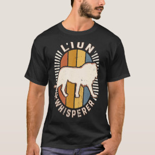 Löwenflüsterer Vintage Klassiker Retro Tierliebe T-Shirt