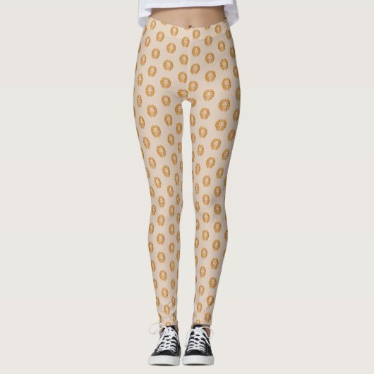 Löwenfrauen Leggings (Vorderseite)