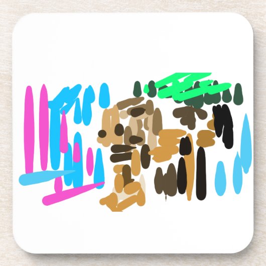 Löwenfreude Getränkeuntersetzer (Vorderseite)