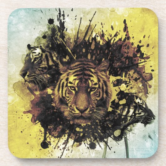 Löwenfront Getränkeuntersetzer (Vorderseite)