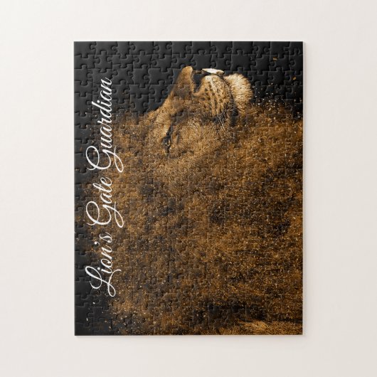 Löwengatter Puzzle (Vertikal)