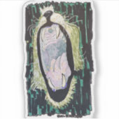 Löwengebrüll Aufkleber (Vorderseite)