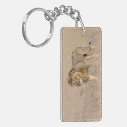 Löwengehen Schlüsselanhänger (Vorderseite links)