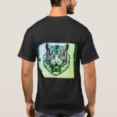 "Löwengeist: Bold & Fearless" "Kraft entfesselt T-Shirt (Rückseite)