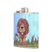 Löwengeschenke und -zubehör flachmann (Links)