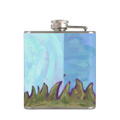 Löwengeschenke und -zubehör flachmann (Rückseite)