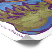 Löwengeschenke und -zubehör poster (Ecke)