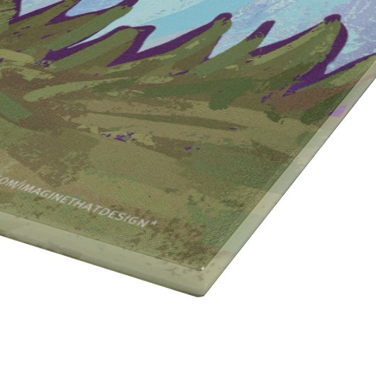 Löwengeschenke und -zubehör schneidebrett (Ecke)