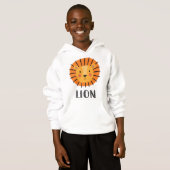 LÖWENGESICHT HOODIE (Vorne ganz)