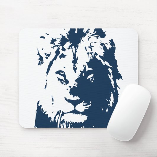 Löwengesicht Mousepad (Mit Mouse)