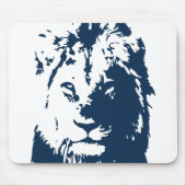Löwengesicht Mousepad (Vorne)