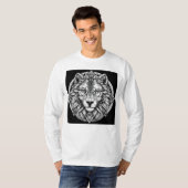 Löwengesicht T-Shirt (Vorne ganz)